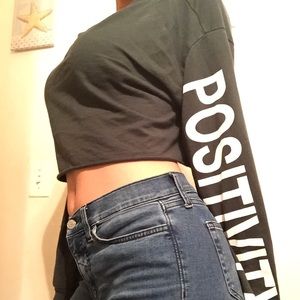 Croptop H&M Sweatshirt